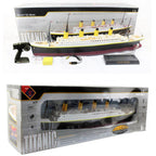 2.4G RC 3CH NQDタイタニッククルーズシップ 水上モデル LEDライト付き RTR