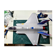 380mm翼幅 F-35A DIY固定翼機キット シングル30mmダクテッドファン ダクテッドファン別売 PNPグレー