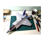 380mm翼幅 F-35A DIY固定翼機キット シングル30mmダクテッドファン ダクテッドファン別売 PNPグレー