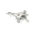 388mm翼幅 F-22 DIY固定翼機キット デュアル30mmダクテッドファン PNPグレー
