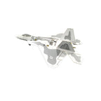 388mm翼幅 F-22 DIY固定翼機キット デュアル30mmダクテッドファン PNPグレー