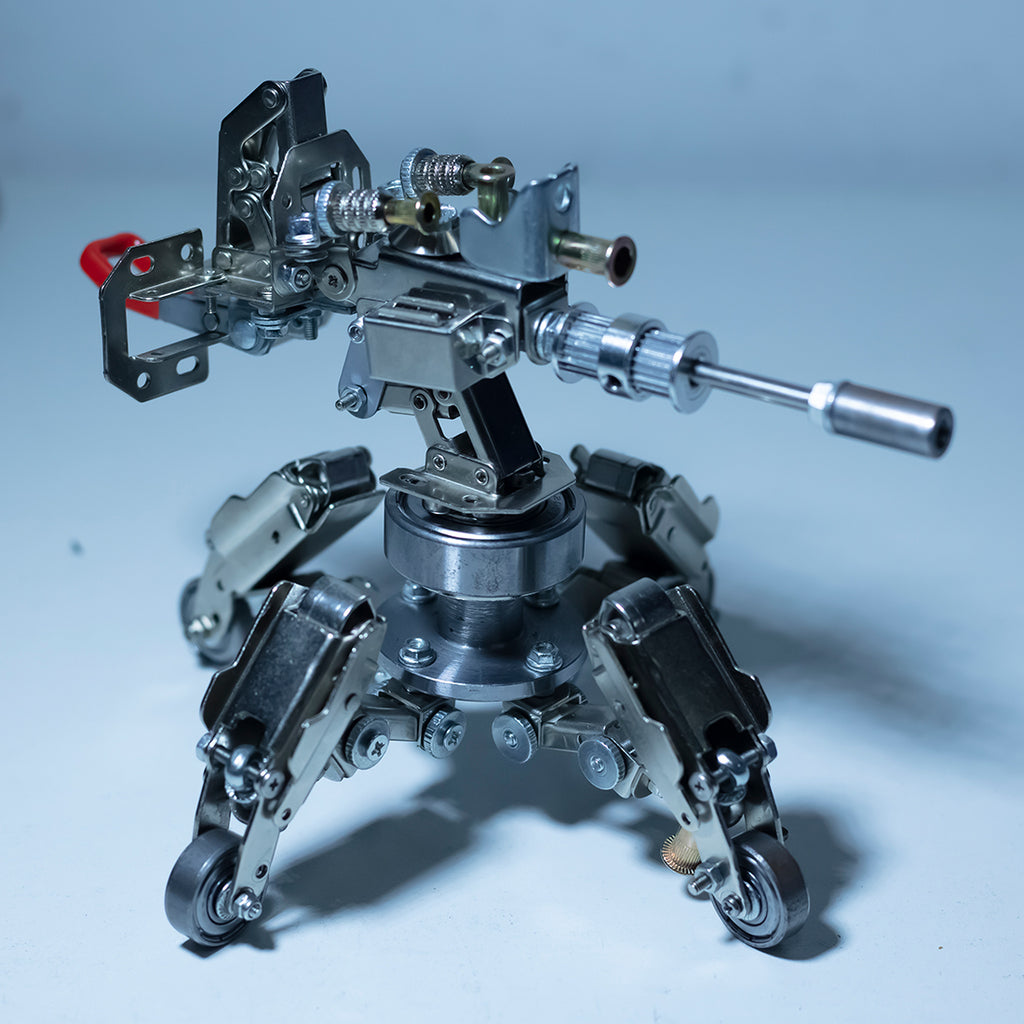 インダストリアル調 3D メタル戦闘車 303 ピース DIY 組立キット ステンレス  真鍮 内蔵ライト付