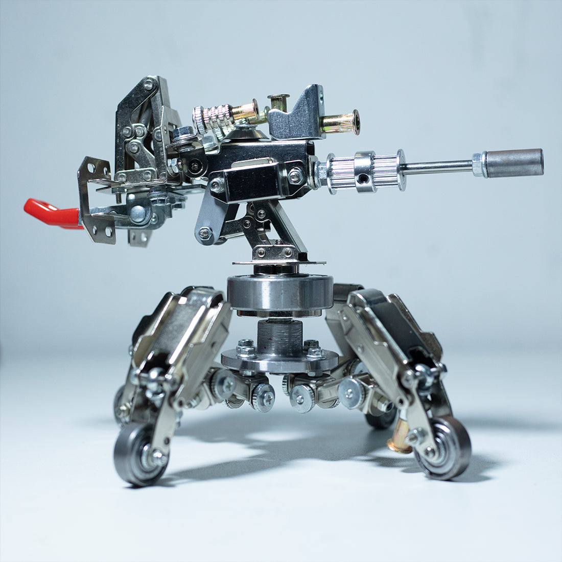 インダストリアル調 3D メタル戦闘車 303 ピース DIY 組立キット ステンレス  真鍮 内蔵ライト付