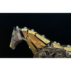 3Dメタル機械馬模型 300+PCS フルメタルDIY組立彫刻 ブラシレスモーター可動 インダストリアルディスプレイ