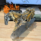 3Dメタル機械馬模型 300+PCS フルメタルDIY組立彫刻 ブラシレスモーター可動 インダストリアルディスプレイ