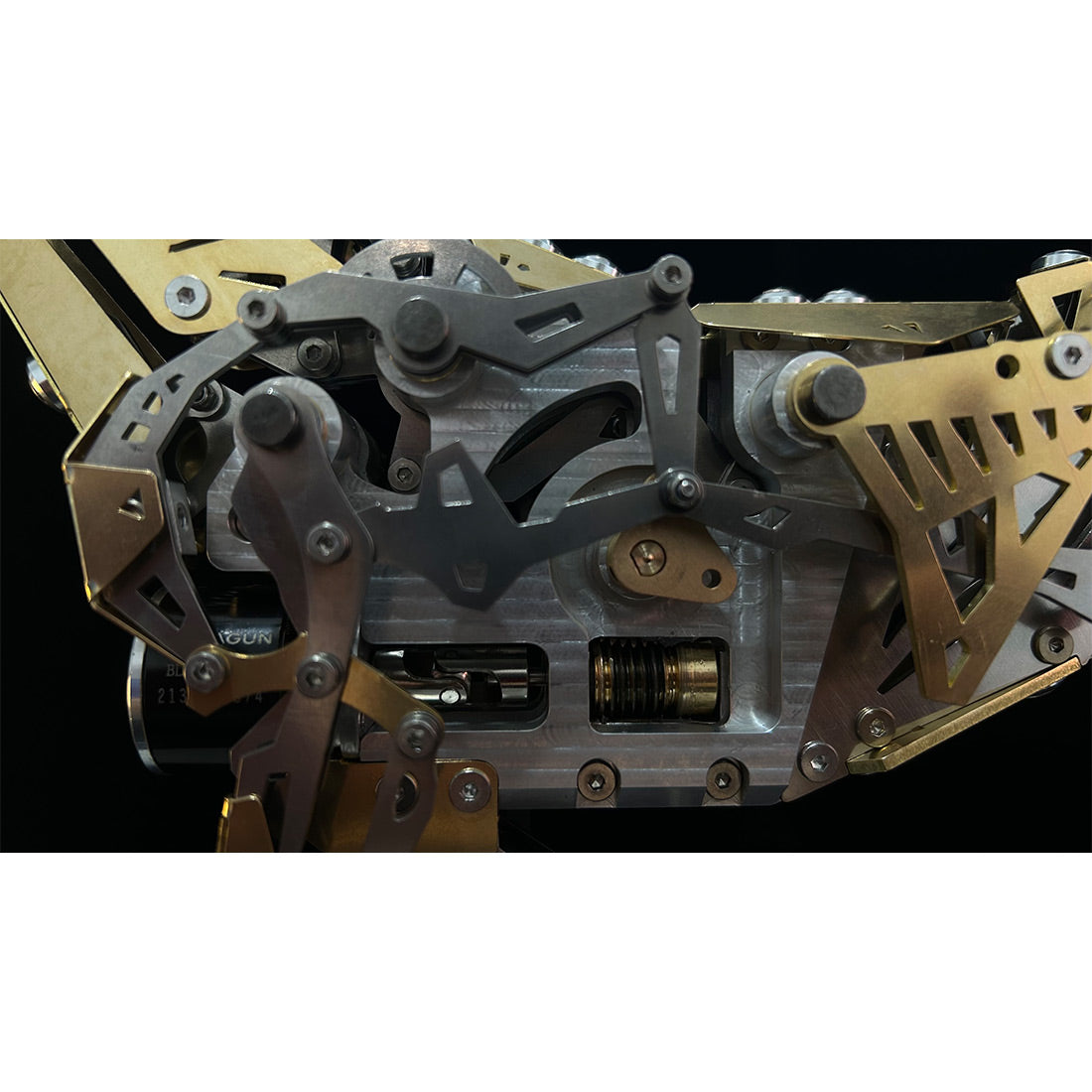 3Dメタル機械馬模型 300+PCS フルメタルDIY組立彫刻 ブラシレスモーター可動 インダストリアルディスプレイ