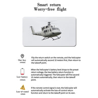 FLISHRC FL500 UH-1N 500クラス RCヘリコプター 2.4G 6CH FLISHRC L7 GPS4方式測位 リアルコックピット RTF版