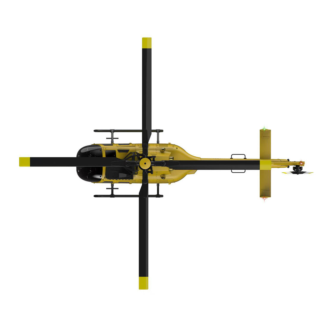 RC ERA C180 (BO 105機体) 1/25 Scale RCヘリコプター 2.4G 6CH フライバーレス単ローター 気圧+TOF LiDAR高度保持 光学流れ測位 RTF版