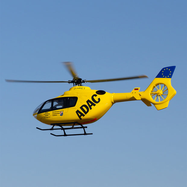 ROBAN EC135 450 Scale RCヘリコプター 2.4G 6CH GPS定位 リアルスケール4ローター 左右ハンドコントロール対応 RTF完成版