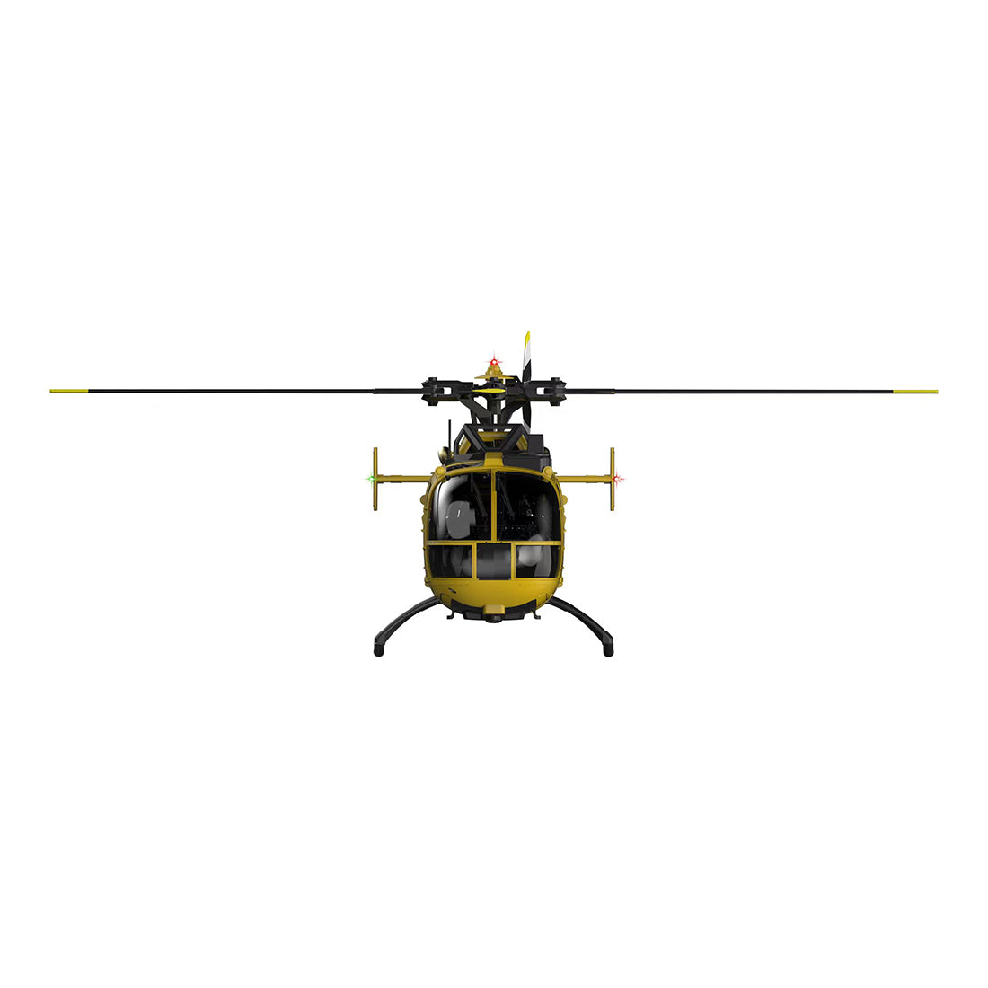RC ERA C180 (BO 105機体) 1/25 Scale RCヘリコプター 2.4G 6CH フライバーレス単ローター 気圧+TOF LiDAR高度保持 光学流れ測位 RTF版