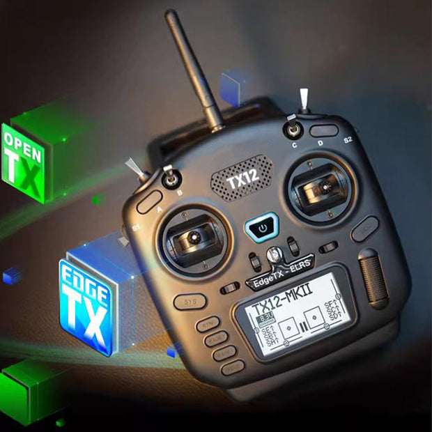 TX12 MKII RCトランスミッター ELRS 2.4Gプロトコル 外部LNBサポート Mode2標準出荷