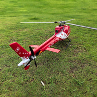 FLISHRC FL500 AS350 500クラス RCヘリコプター 2.4G 6CH FLISHRC L7飛行制御 GPS4方式測位 モード2 RTF版