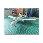 A-10 430mm翼幅 RC飛行機 デュアル30mmダクテッドファン DIY組立キット PNP グレー