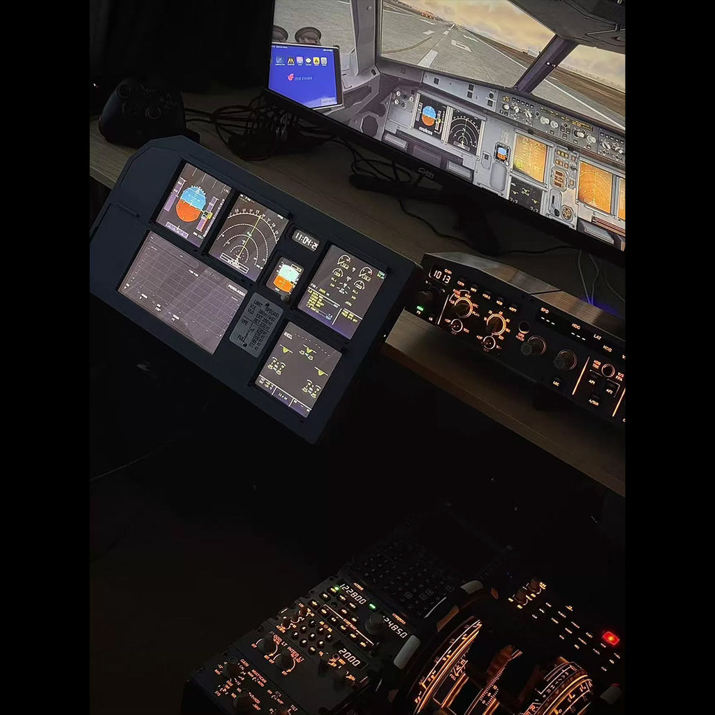 A32X A19X ミニ MIP 計器パネル K HUB 対応 MSFS XPlane Fenix FBW ToLiss A320