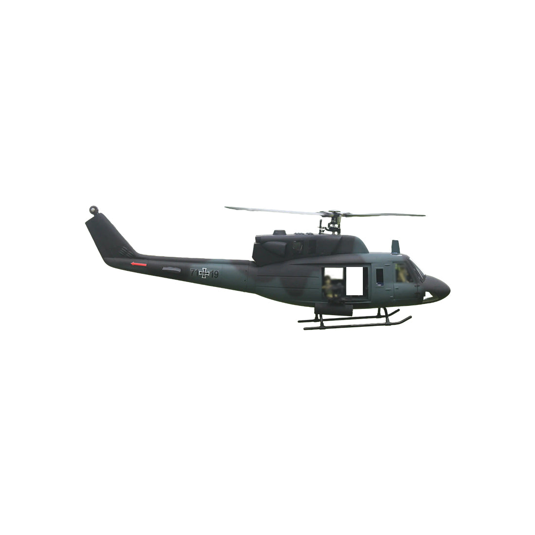 FLISHRC FL500 UH-1N 500クラス RCヘリコプター 2.4G 6CH FLISHRC L7 GPS4方式測位 リアルコックピット RTF版