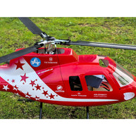 FLISHRC FL500 AS350 500クラス RCヘリコプター 2.4G 6CH FLISHRC L7飛行制御 GPS4方式測位 モード2 RTF版