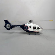 ROBAN EC135 450 Scale RCヘリコプター 2.4G 6CH GPS定位 リアルスケール4ローター 左右ハンドコントロール対応 RTF完成版