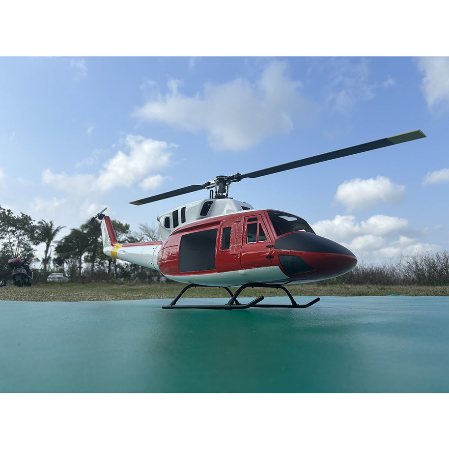 FLISHRC FL500 UH-1N 500クラス RCヘリコプター 2.4G 6CH FLISHRC L7 GPS4方式測位 リアルコックピット RTF版