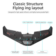 Bat 860mm飛翼FPV固定翼機セット｜TX12 MKII ELRS送信機＋RP1受信機付き  RC 飛行機