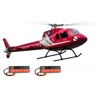 FLISHRC FL500 AS350 500クラス RCヘリコプター 2.4G 6CH FLISHRC L7飛行制御 GPS4方式測位 モード2 RTF版