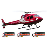 FLISHRC FL500 AS350 500クラス RCヘリコプター 2.4G 6CH FLISHRC L7飛行制御 GPS4方式測位 モード2 RTF版