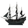 1/50 スケール ブラックパール 木製海賊船模型キット 手縫い帆 DIY 塗装可能 帆船組立散件 コレクション・贈り物