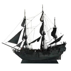 1/50 スケール ブラックパール 木製海賊船模型キット 手縫い帆 DIY 塗装可能 帆船組立散件 コレクション・贈り物