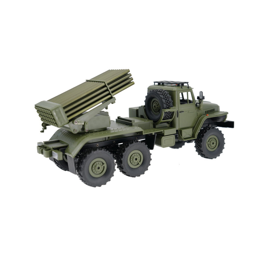 BM-21「グラード」ロケットランチャーRCトラック 2個バッテリー グリーン 5KM/H
