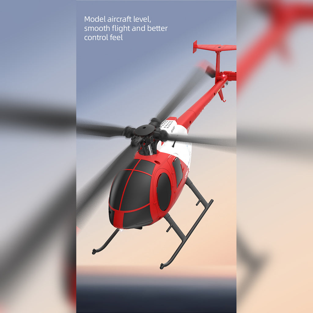 RC ERA C184 1/48スケール MD500 RCヘリコプター RTFバージョン 2.4G 4CH 高度保持 光流測位 ワンキー離着陸