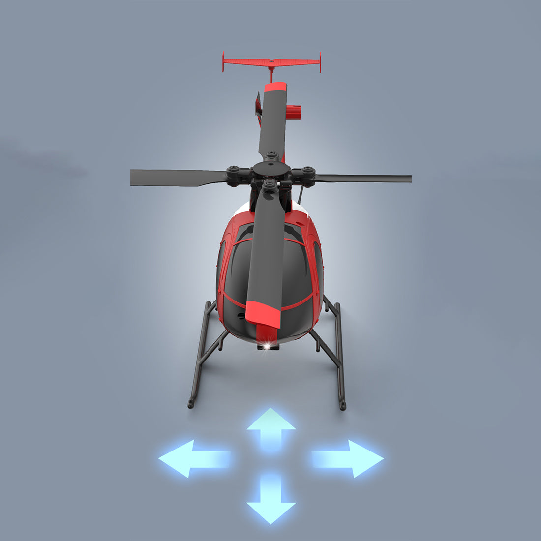 RC ERA C184 1/48スケール MD500 RCヘリコプター RTFバージョン 2.4G 4CH 高度保持 光流測位 ワンキー離着陸