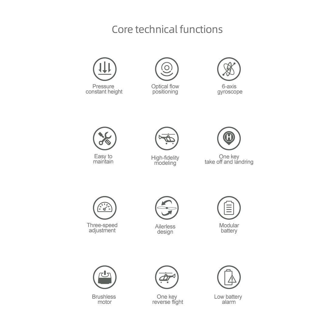 C186S BO105 1/48スケール 2.4G 6CH RCヘリコプター｜フライバーレス 高度保持 ミサイル架台付き（RTF/グレー）