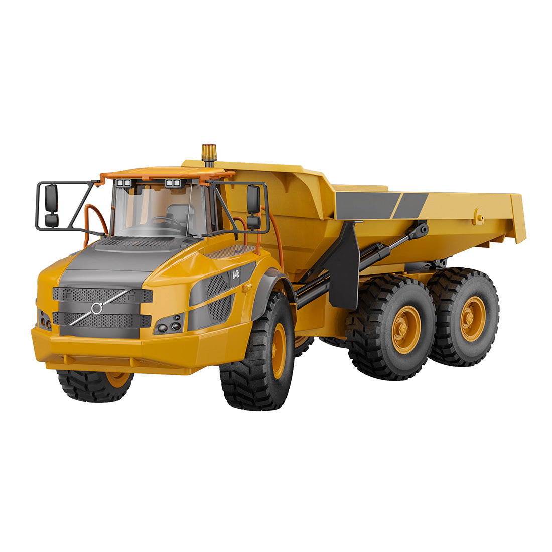 1/20 ボルボ A40G 公式ライセンス RC ダンプトラック 6WD ライト & サウンド付
