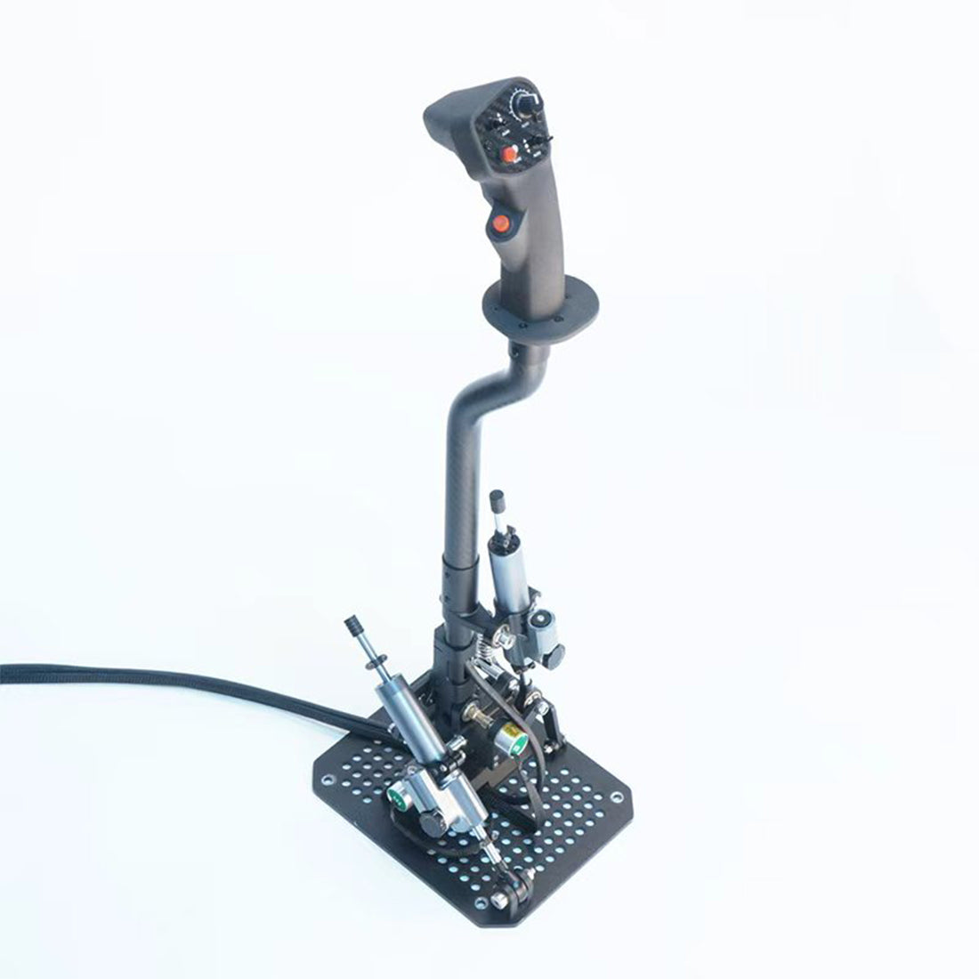 WOLFBUSH FF10 飛行シミュレーターコントローラー 10リンク 2.4G RCトランスミッター ELRS 2.4G CNC金属製