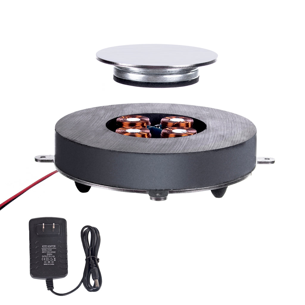 DIY磁気浮遊キット 耐荷重800-1000g 空中浮遊回転 マグネティックサスペンション 科学実験知育玩具 ハイテクデスク装飾