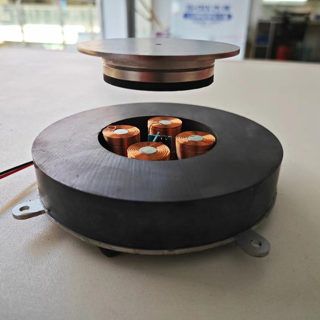 DIY磁気浮遊キット 耐荷重800-1000g 空中浮遊回転 マグネティックサスペンション 科学実験知育玩具 ハイテクデスク装飾