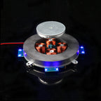 DIY磁気浮遊モジュール 科学実験キット LED発光付き マグネティックサスペンション 知育玩具 デスクテック装飾 耐荷重500g
