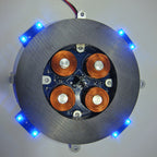 DIY磁気浮遊モジュール 科学実験キット LED発光付き マグネティックサスペンション 知育玩具 デスクテック装飾 耐荷重500g