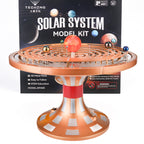 DM405 メカニカル太陽系モデル DIY 金属組立キット 8 惑星回転 天体学習 デスクインテリア置物 ギア駆動