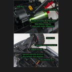 1/10スケール 2.4GHz 4WDブラシレスRCトラック 全地形 高速オフロードカー ジャイロ安定 金属ドライブトレイン LEDライト RTR