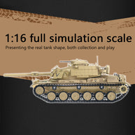 1/16 2.4G RCアメリカンM60A1主力戦車 ライト&サウンド付き ベーシックバージョン 赤外線 スモーキング機能