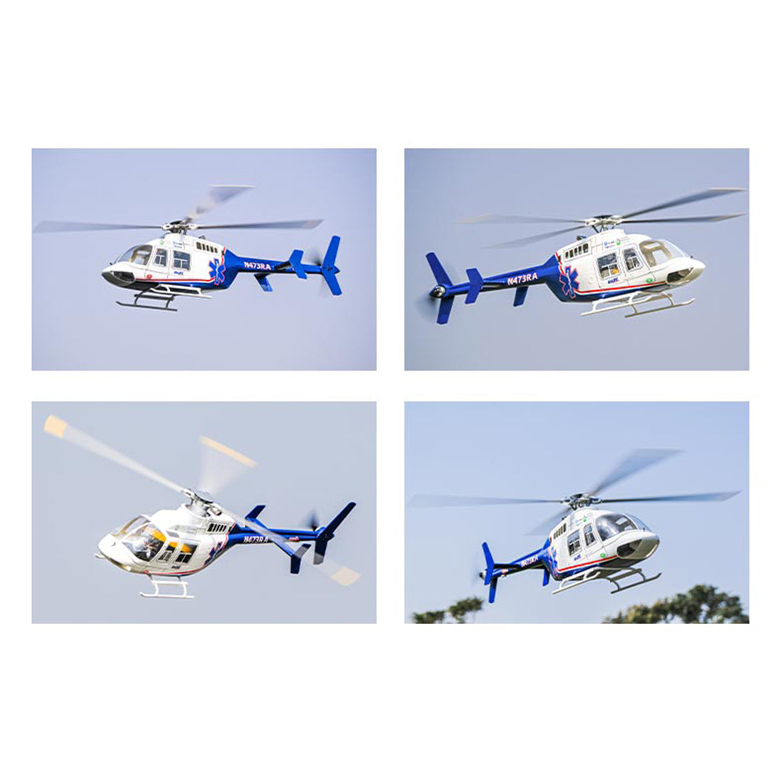 FLYWING BELL-407 470級 RCヘリコプター RTFバージョン GPS ACEフライトコントローラー 2.4G 左右ハンドル調整可能