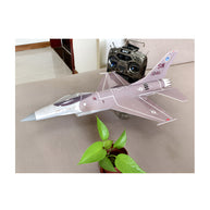 F-16 370mm翼幅 RC飛行機 30mmダクテッドファン DIY組立キット PNP ブラウン