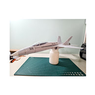 F-18 395mm翼幅 RC飛行機 デュアル30mmダクテッドファン DIY組立キット PNP グレー
