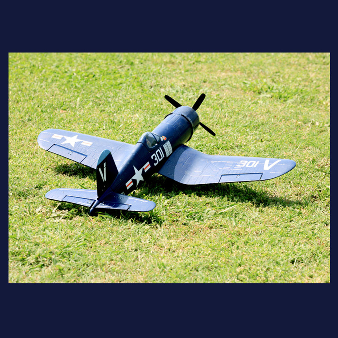 F4U 2.4G 4CH RC飛行機 800mm翼幅 EPP固定翼 第二次世界大戦スケールモデル RTF