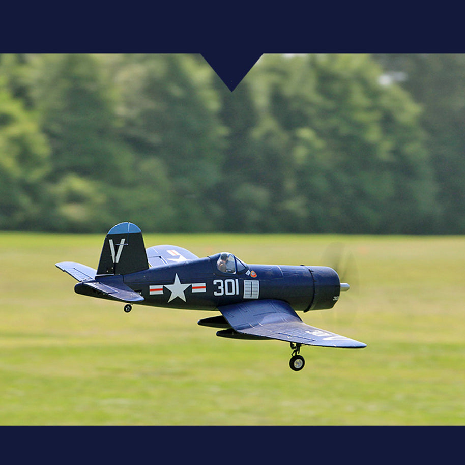 F4U 2.4G 4CH RC飛行機 800mm翼幅 EPP固定翼 第二次世界大戦スケールモデル RTF