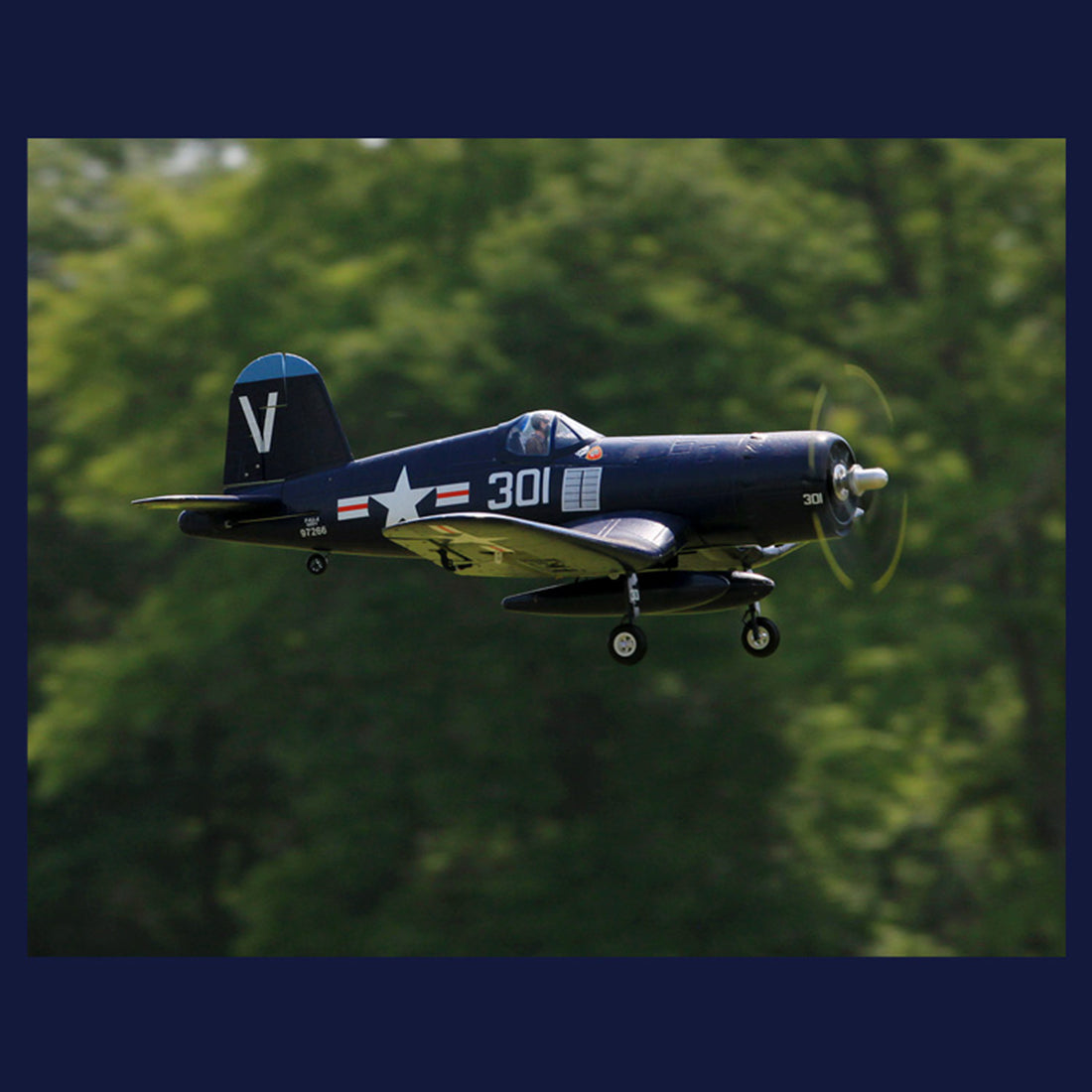 F4U 2.4G 4CH RC飛行機 800mm翼幅 EPP固定翼 第二次世界大戦スケールモデル RTF