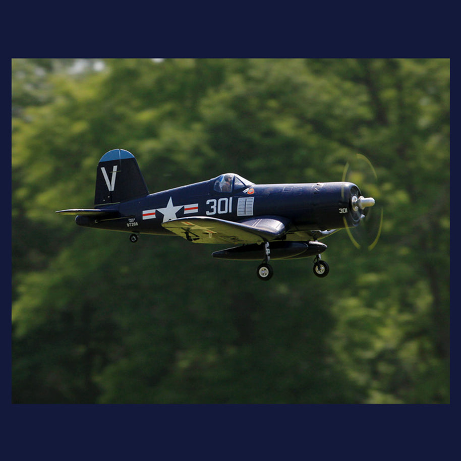F4U 2.4G 4CH RC飛行機 800mm翼幅 EPP固定翼 第二次世界大戦スケールモデル RTF