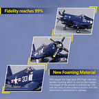 F4U 2.4G 4CH RC飛行機 800mm翼幅 EPP固定翼 第二次世界大戦スケールモデル PNP