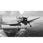 F4U 2.4G 4CH RC飛行機 800mm翼幅 EPP固定翼 第二次世界大戦スケールモデル PNP