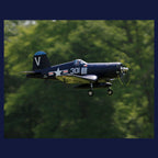 F4U 2.4G 4CH RC飛行機 800mm翼幅 EPP固定翼 第二次世界大戦スケールモデル PNP